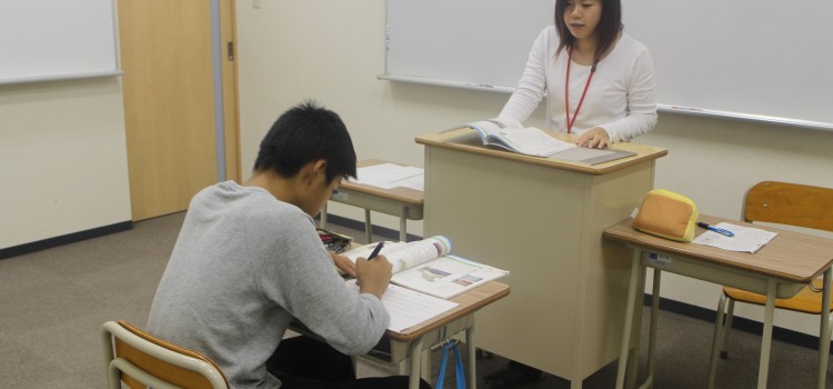緊張感のある授業風景